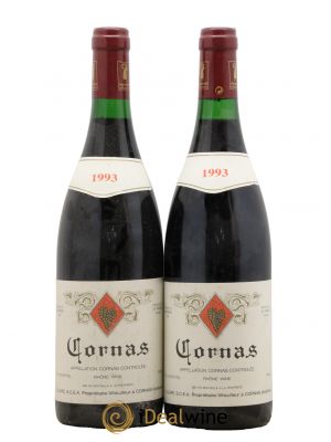 Cornas Auguste Clape  1993 - Lot of 2 Bottles