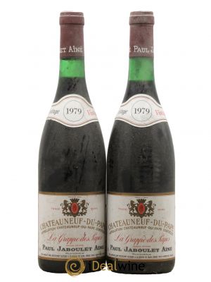 Châteauneuf-du-Pape La Grappe Des Papes Domaine Jaboulet 1979 - Lot of 2 Bottles