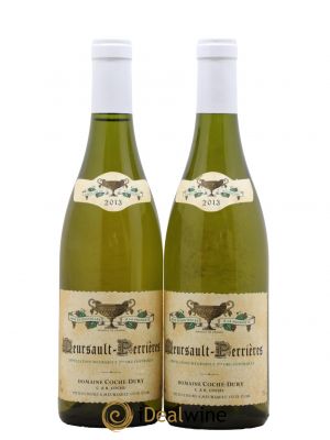 Meursault 1er Cru Perrières Coche Dury (Domaine) 2013 - Lot de 2 Bottles