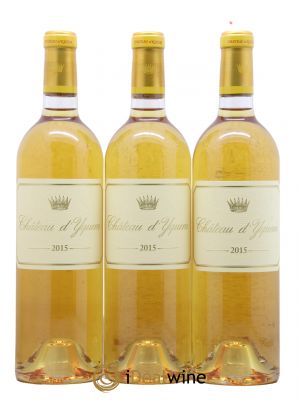Château d'Yquem 1er Cru Classé Supérieur 2015 - Lot de 3 Bottles