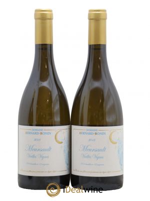Meursault Vieilles Vignes Bernard Bonin  2018 - Lot of 2 Bottles