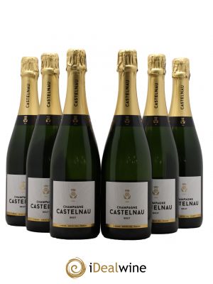 Champagne Brut Réserve Maison Castelnau ---- - Lot de 6 Bottles