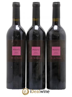 Maury Vin Doux Naturel De Blanes 2006 - Lot of 3 Bottles