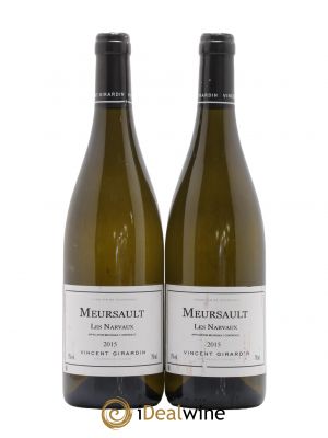 Meursault Les Narvaux Vincent Girardin (Domaine)  2015 - Lot of 2 Bottles