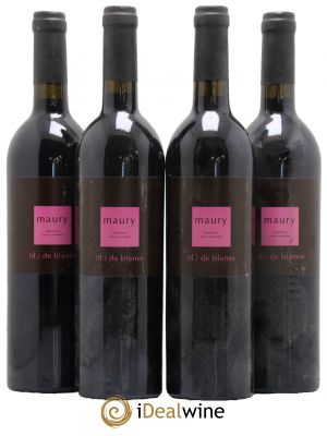 Maury Vin Doux Naturel De Blanes 2006 - Lot de 4 Bottles