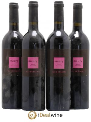 Maury Vin Doux Naturel De Blanes 2006 - Lot of 4 Bottles