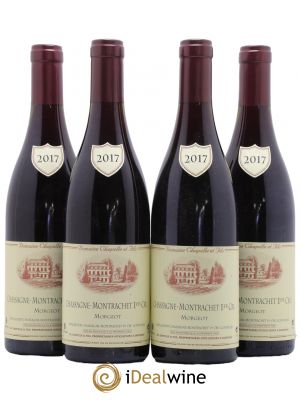 Chassagne-Montrachet 1er Cru Morgeot Domaine Chapelle et Fils 2017 - Lot of 4 Bottles