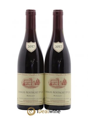 Chassagne-Montrachet 1er Cru Morgeot Domaine Chapelle et Fils 2017 - Lot of 2 Bottles