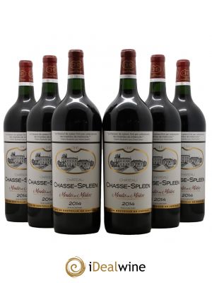 Château Chasse Spleen  2014 - Lot of 6 Magnums
