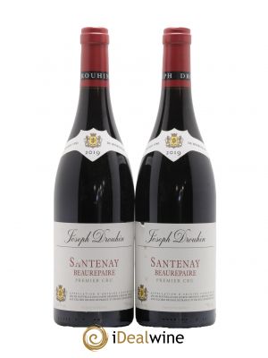 Santenay 1er Cru Beaurepaire Domaine Joseph Drouhin 2019 - Lot of 2 Bottles