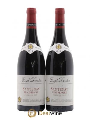 Santenay 1er Cru Beaurepaire Domaine Joseph Drouhin 2019 - Lot de 2 Bottles