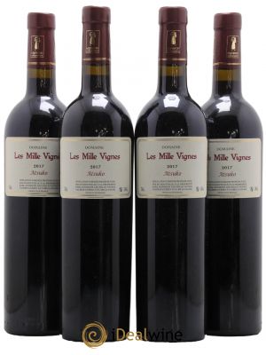 Fitou Atsuko Les Mille Vignes 2017 - Lot of 4 Bottles