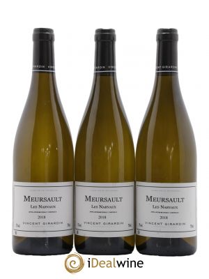 Meursault Les Narvaux Vincent Girardin (Domaine)  2018 - Lot of 3 Bottles