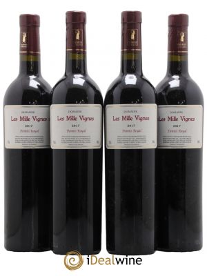 Fitou Dennis Royal Les Mille Vignes 2017 - Lot of 4 Bottles