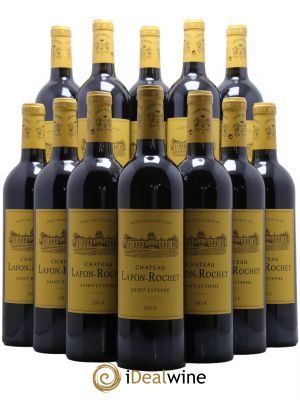Bottles Château Lafon Rochet 4ème Grand Cru Classé 2014 - Lot de 12 Bottles