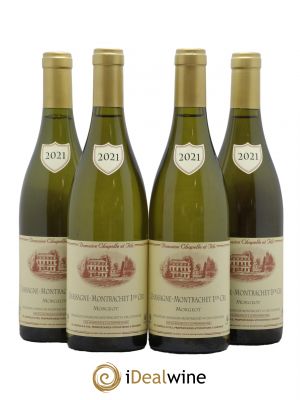 Chassagne-Montrachet 1er Cru Morgeot Domaine Chapelle et Fils 2021 - Lot of 4 Bottles