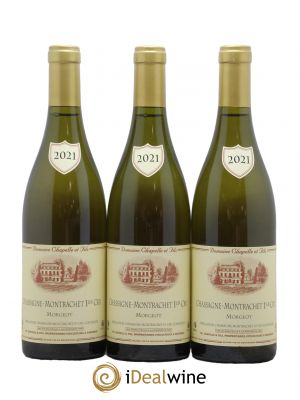 Chassagne-Montrachet 1er Cru Morgeot Domaine Chapelle et Fils 2021 - Lot of 3 Bottles