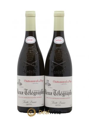 Châteauneuf-du-Pape Vieux Télégraphe (Domaine du) Vignobles Brunier 2021 - Lot de 2 Bottles