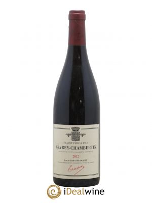Gevrey-Chambertin Domaine Trapet  2012 - Lot of 1 Bottle