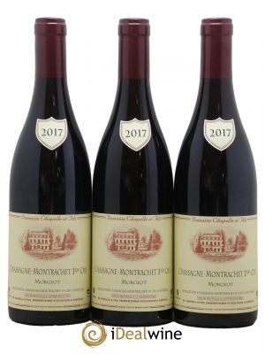 Chassagne-Montrachet 1er Cru Morgeot Domaine Chapelle et Fils 2017 - Lot of 3 Bottles