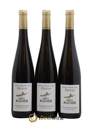 Alsace Gewurztraminer Grand cru Hengst Vendanges Tardives Domaine Buecher 2018 - Lot de 3 Bottles