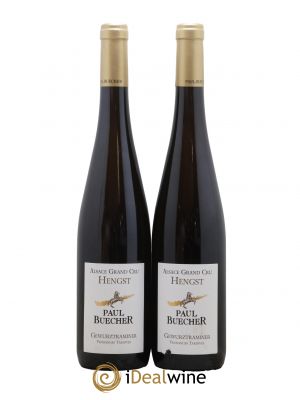 Alsace Gewurztraminer Grand cru Hengst Vendanges Tardives Domaine Buecher 2018 - Lot of 2 Bottles