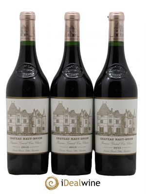 Château Haut Brion 1er Grand Cru Classé 2015 - Lot de 3 Bottles