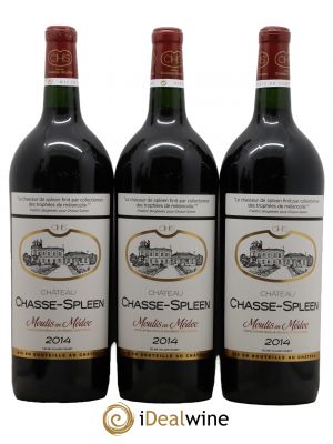 Château Chasse Spleen  2014 - Lot of 3 Magnums