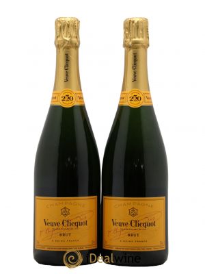 Brut Carte Jaune Veuve Clicquot Ponsardin   - Lot de 2 Bouteilles