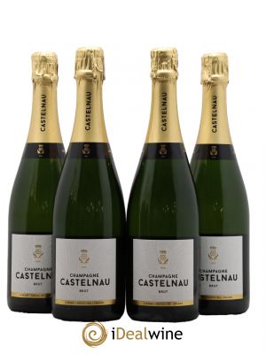 Champagne Brut Réserve Maison Castelnau  - Lot de 4 Bouteilles
