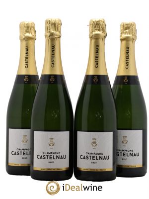 Champagne Brut Réserve Maison Castelnau ---- - Lot de 4 Bottles