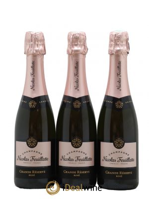 Rosé Nicolas Feuillate   - Lot of 3 Half-bottles