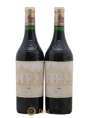 Château Haut Brion 1er Grand Cru Classé 1988 - Lot de 2 Bottles