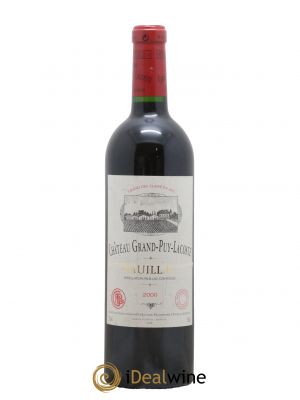 Château Grand Puy Lacoste 5ème Grand Cru Classé 2000 - Lot de 1 Bottle