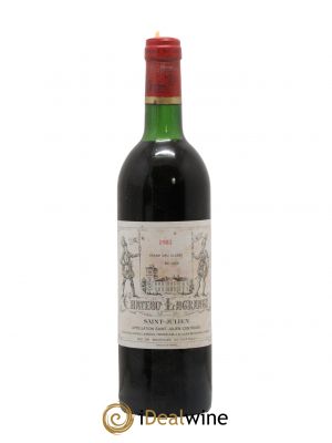 Château Lagrange 3ème Grand Cru Classé 1981 - Lot de 1 Bottle