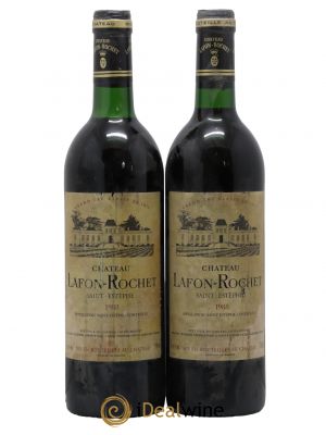 Château Lafon Rochet 4ème Grand Cru Classé 1988 - Lot de 2 Bottles