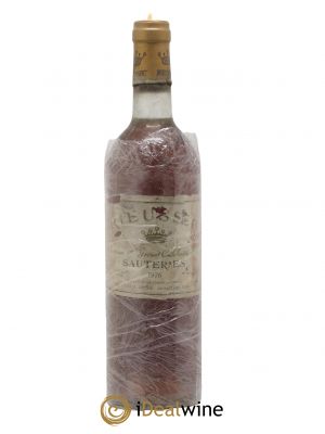 Château Rieussec 1er Grand Cru Classé 1976 - Lot de 1 Bottle