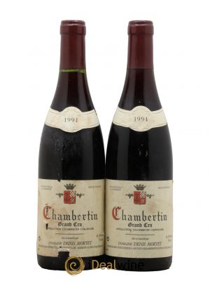 Chambertin Grand Cru Denis Mortet (Domaine) 1994 - Lot de 2 Bottles