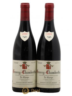 Gevrey-Chambertin En Champs Vieille Vigne Denis Mortet (Domaine)  1999 - Lot of 2 Bottles
