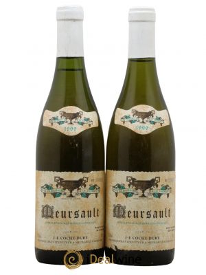 Meursault Coche Dury (Domaine)  1999 - Lot of 2 Bottles