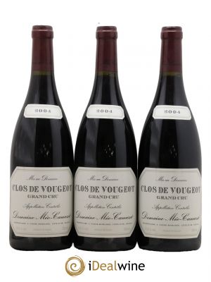Clos de Vougeot Grand Cru Méo-Camuzet (Domaine)  2004 - Lot of 3 Bottles