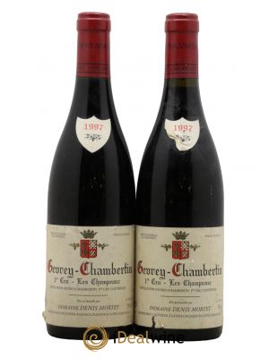 Gevrey-Chambertin 1er Cru Les Champeaux Denis Mortet (Domaine)  1997 - Lot of 2 Bottles