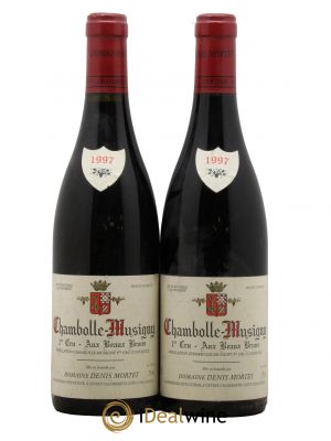 Chambolle-Musigny 1er Cru Aux Beaux Bruns Denis Mortet (Domaine) 1997 - Lot de 2 Bottles