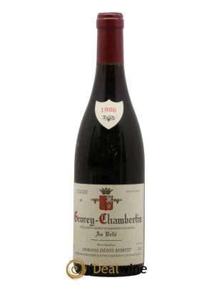 Gevrey-Chambertin Au Vellé Denis Mortet (Domaine)  1996 - Lot of 1 Bottle