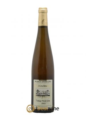 Alsace Grand Cru Pinot Gris Bruderthal Domaine Neumeyer 2003 - Lot de 1 Bouteille