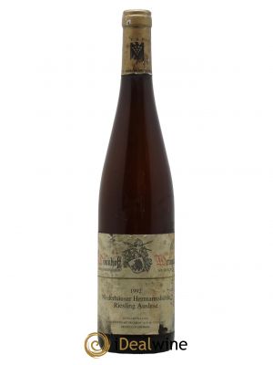 Allemagne Nahe Niederhauser Hermannshohle Riesling Auslese Donnhoff 1992 - Lot de 1 Bottle