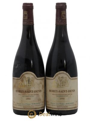 Morey Saint-Denis Les Herbuottes Domaine Marchand 1993 - Lotto di 2 Bottiglie