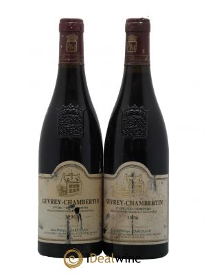 Gevrey-Chambertin 1er Cru Les Combottes Domaine Jean Philippe Marchand 1996 - Lotto di 2 Bottiglie