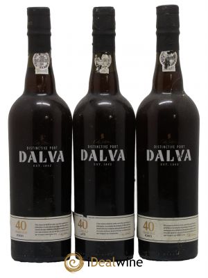 Porto 40 ans Domaine Dalva  - Lot of 3 Bottles