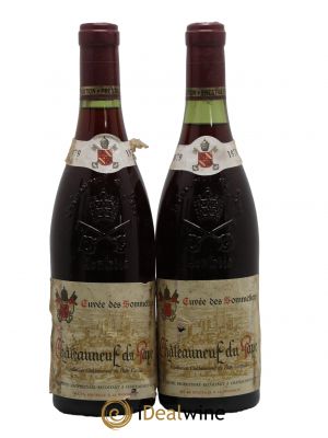Châteauneuf-du-Pape Cuvée des Sommeliers Domaine Jacques Mestre 1979 - Lot de 2 Bottles